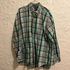 Men’s Vineyard Vines Cotton Twill Plaid Shirt